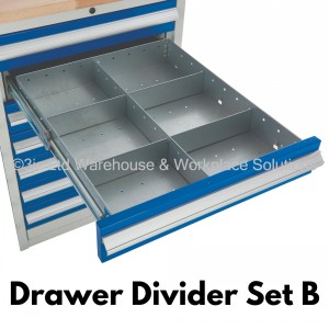 Euroslide Storage Cabinet 2 Drawer & Cupboard 1200mm
